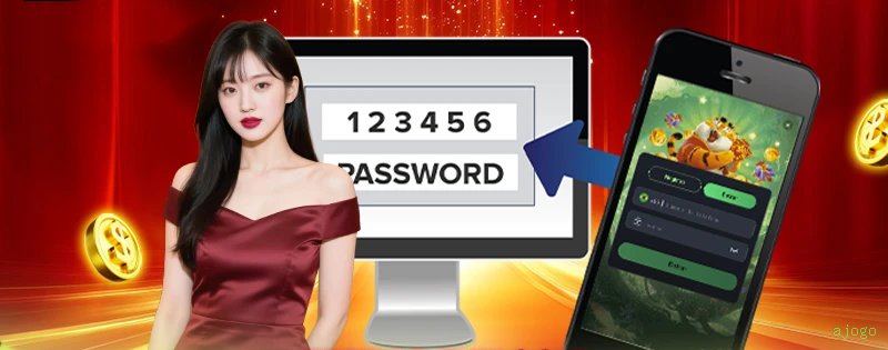 Imagem promocional da ajogo mostrando a plataforma e suas vantagens